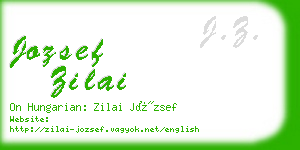 jozsef zilai business card